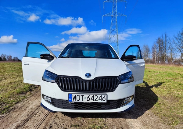Skoda Fabia cena 59000 przebieg: 56000, rok produkcji 2019 z Gogolin małe 137